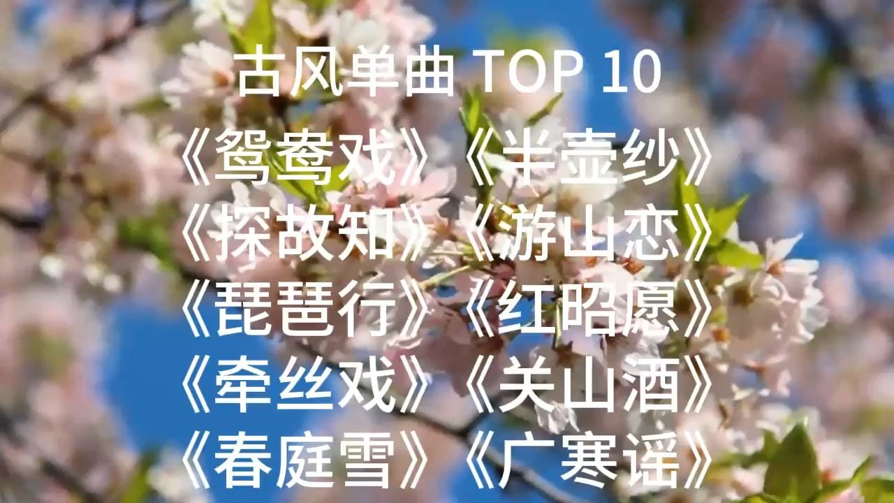 《鸳鸯戏》《探故知》《琵琶行》《牵丝戏》《春庭雪》《半壶