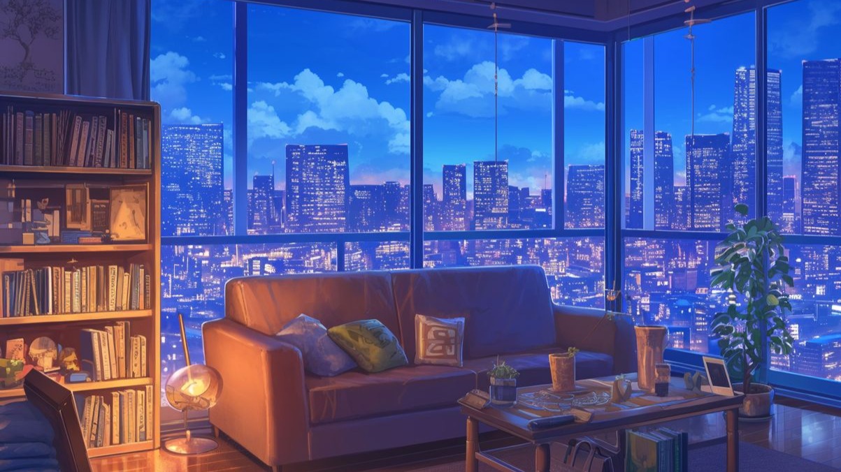 【Lofi Chill | 作业向BGM | 纯音乐】周末的夜晚，在Lofi陪伴