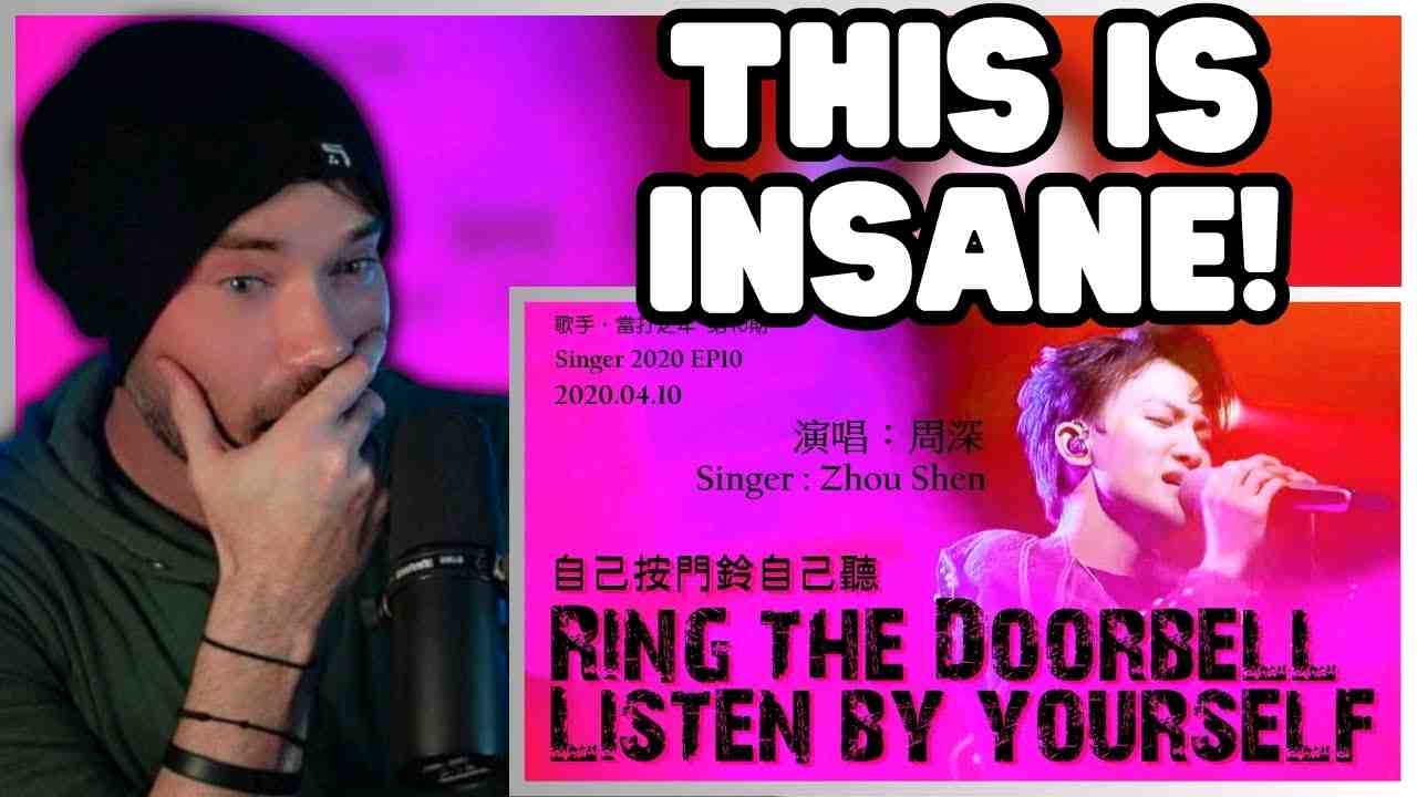 【周深/REACTION】美国金属乐队主唱反应周深 - 自己按门铃自