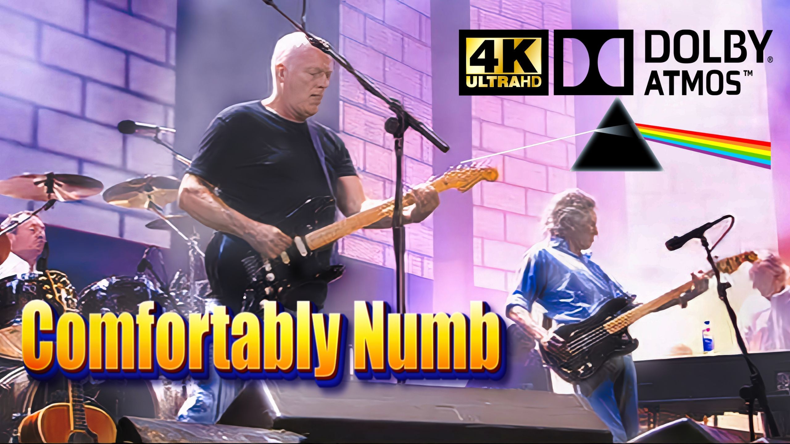Pink Floyd【Comfortably Numb】摇滚最伟大Solo之一，最后四人