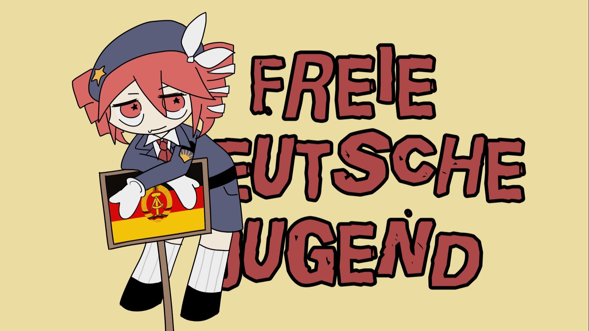 【重音テト】自由德国青年（Freie Deutsche Jugend）