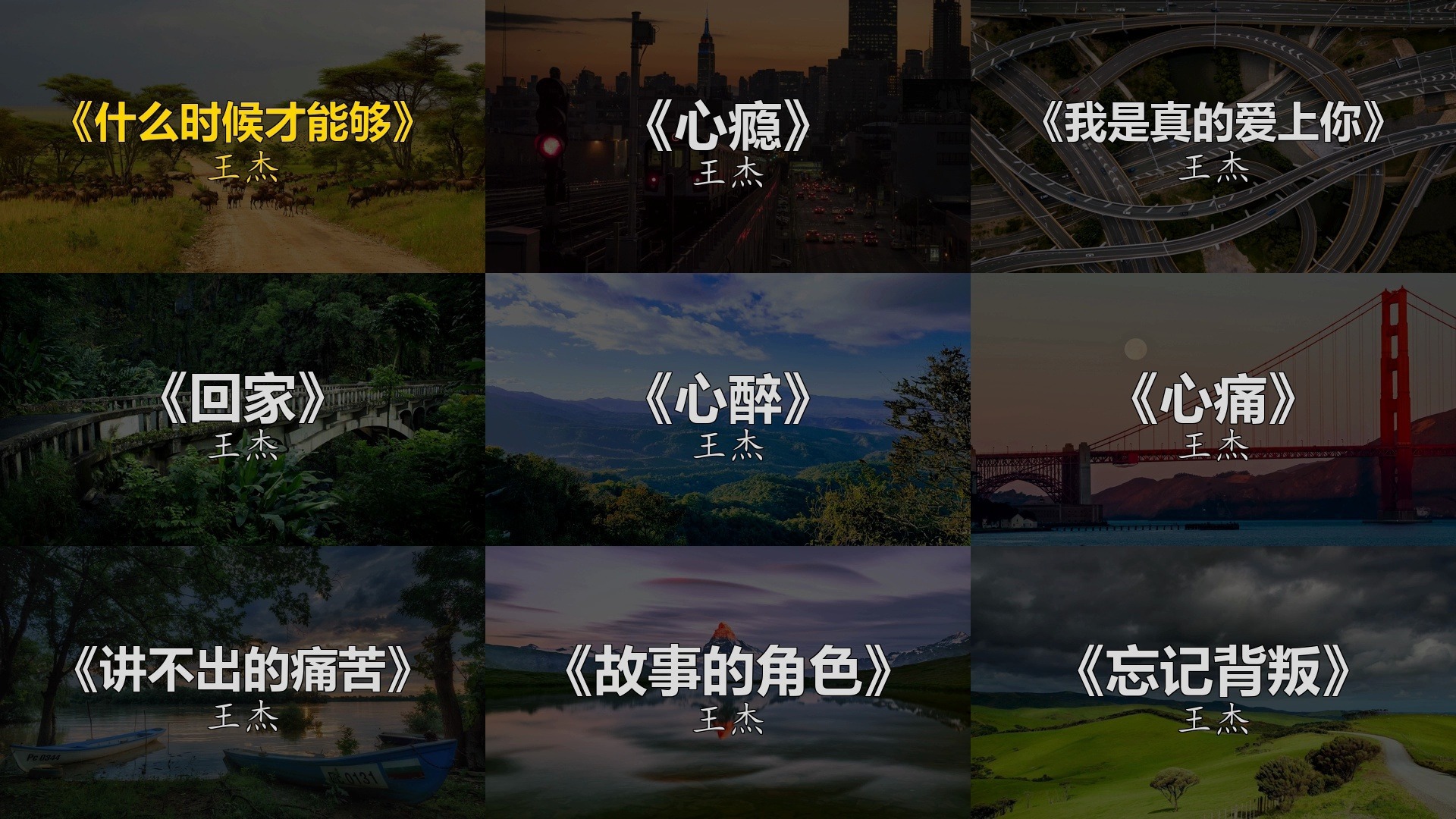 【无损音乐】王杰歌曲音乐合集