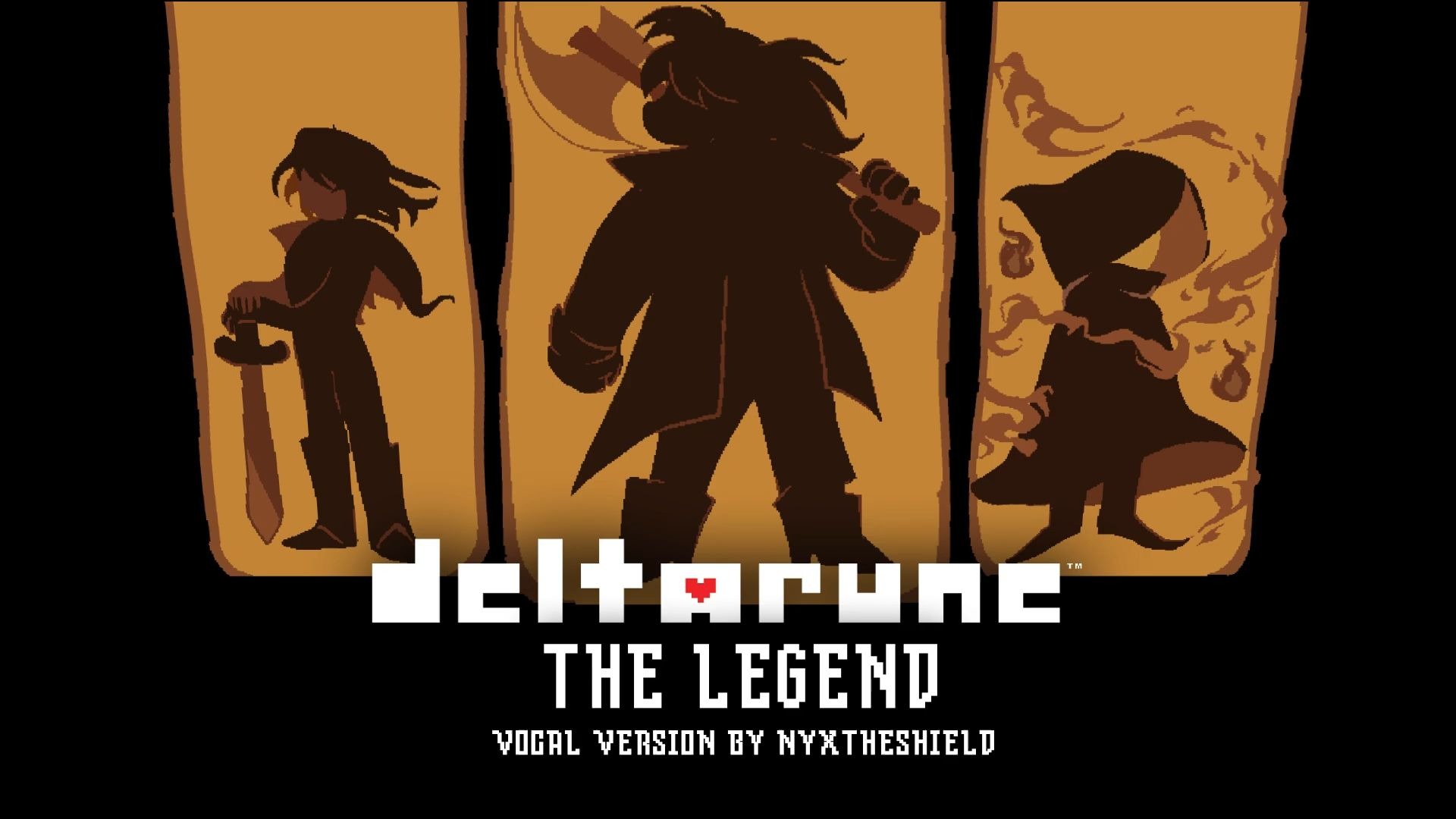 【DELTARUNE/音乐/中字】The Legend [Vocal Version by NyxT