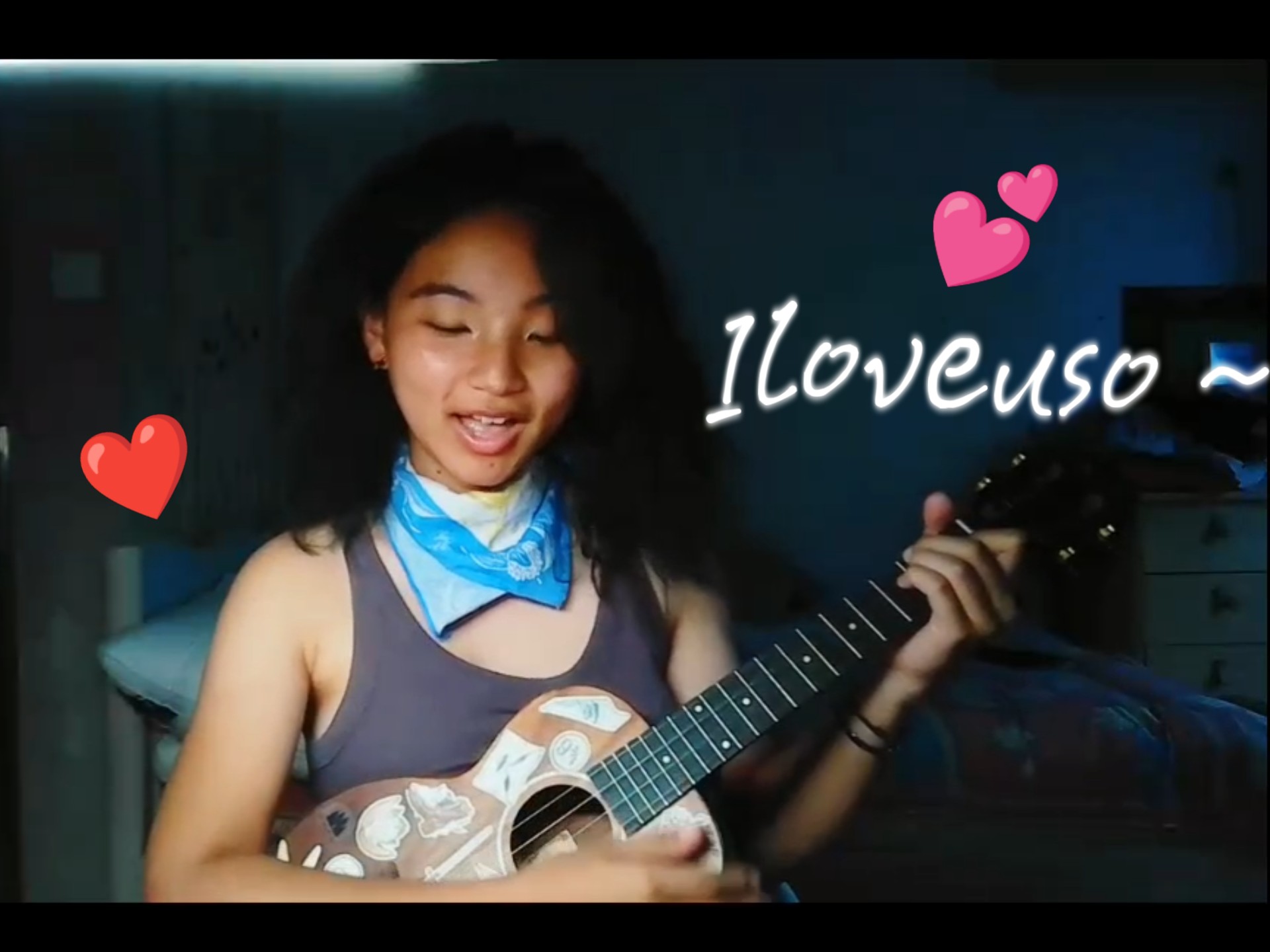 I LOVE YOU SO .