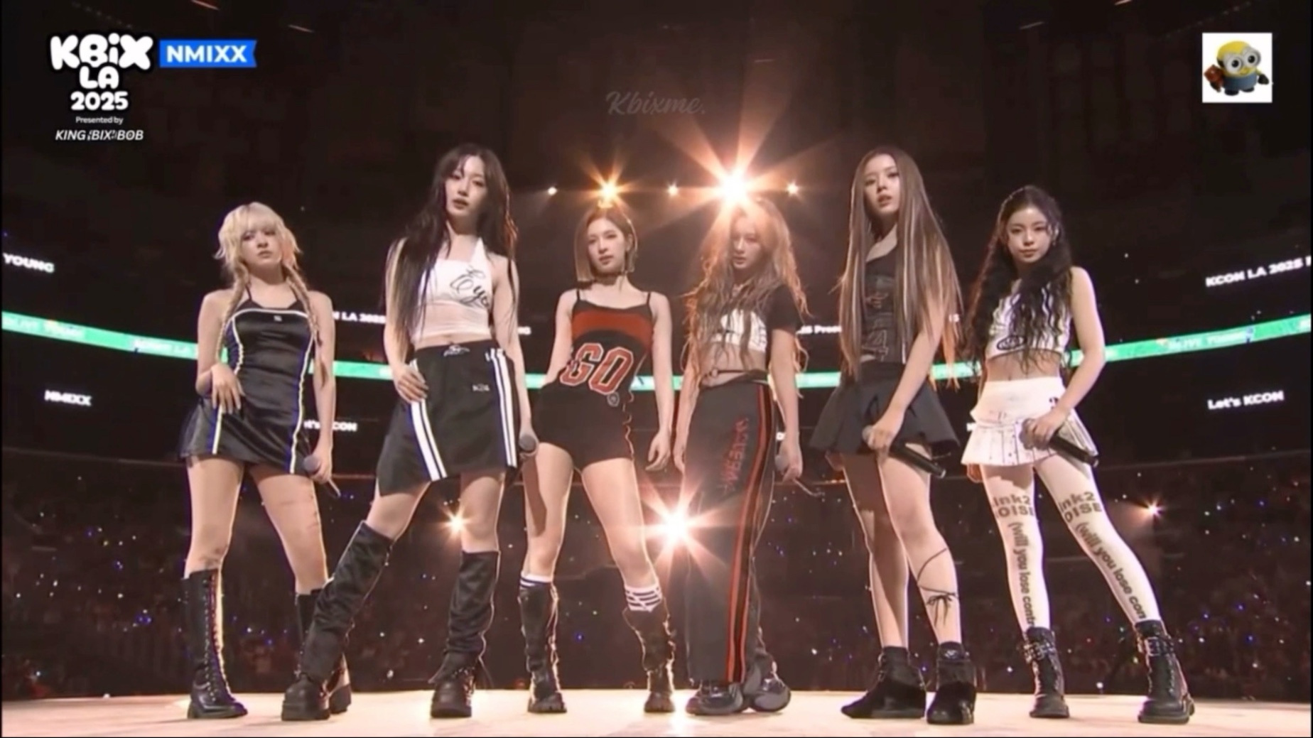 【NMIXX】Fe3O4三部曲主打全开麦现场｜LA KCON 250802