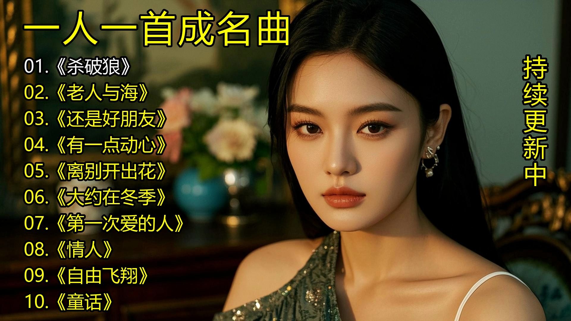 一人一首成名曲《杀破狼》《老人与海》《还是好朋友》《有一