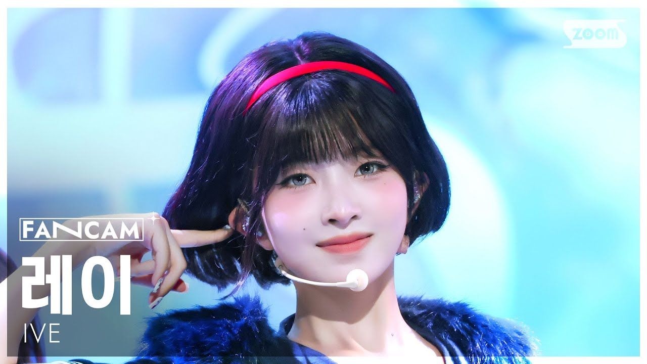 [IVE] 直井怜 REI 4K直拍《XOXZ》SBS Inkigayo 250831