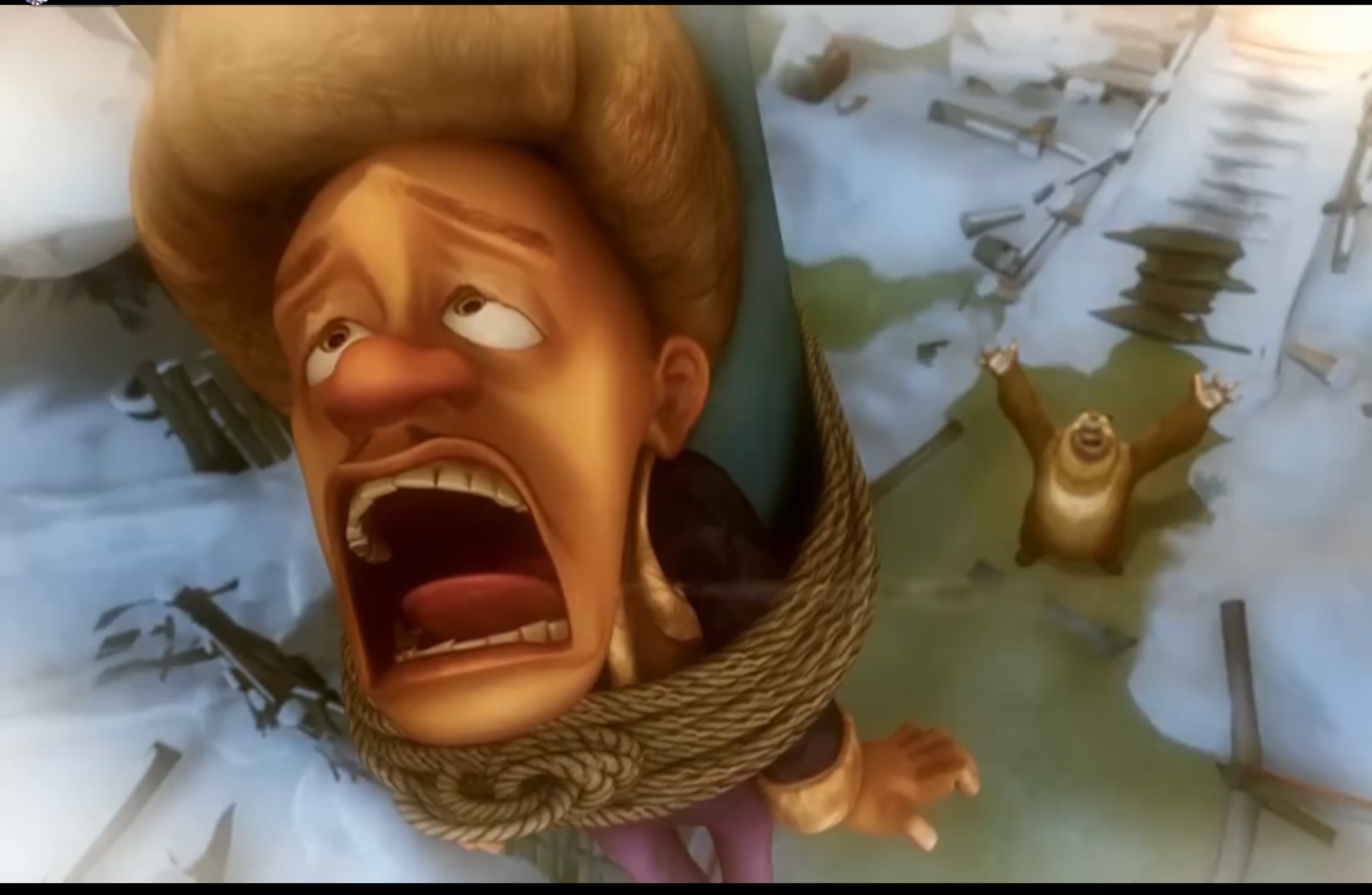 不出意外还是熊出没系列，今天用长号吹《终会与你同行》，准备有