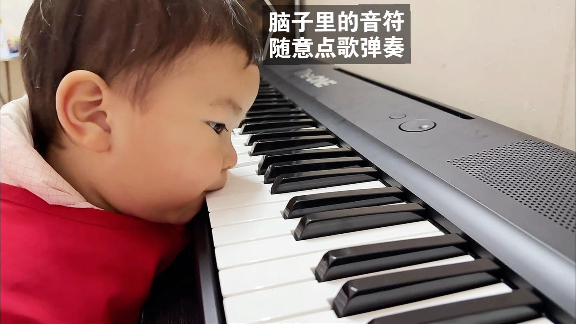 【小崽崽弹琴】最新视频已上线，快来围观！