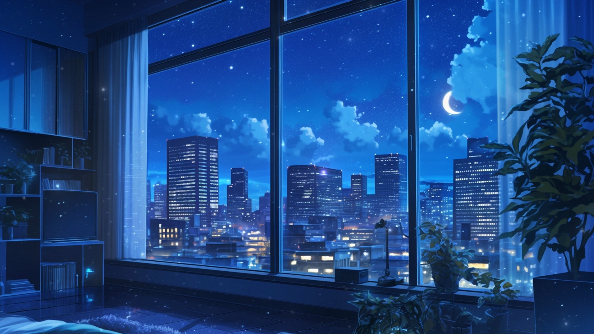 【Lofi Chill | 作业向BGM | 纯音乐】关闭房间里所有的灯，在
