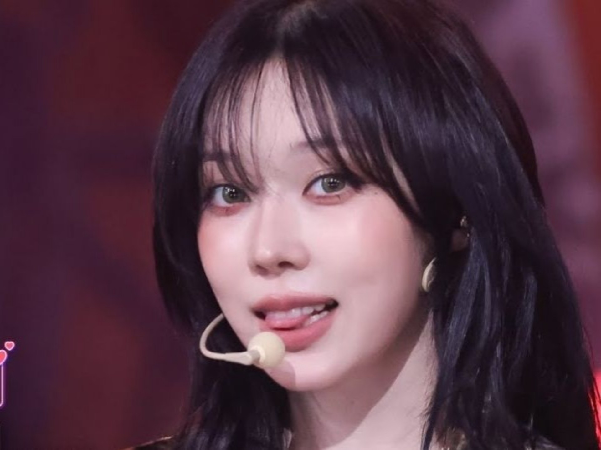 aespa金玟庭Dirty Work首个怼脸直拍