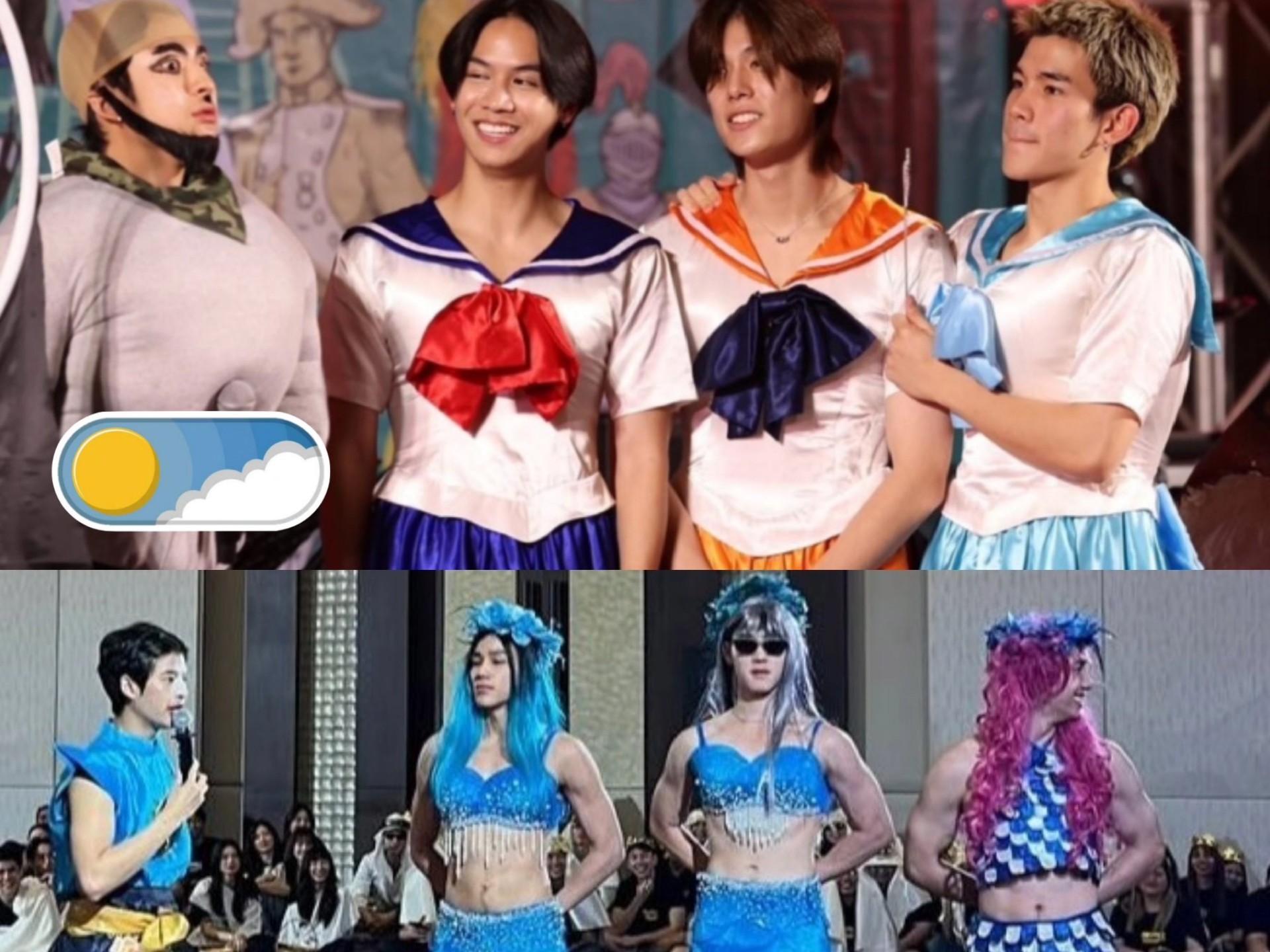 在外网看到的太好笑了，喜剧人马马酱从不缺席这种搞笑场景 cr：b