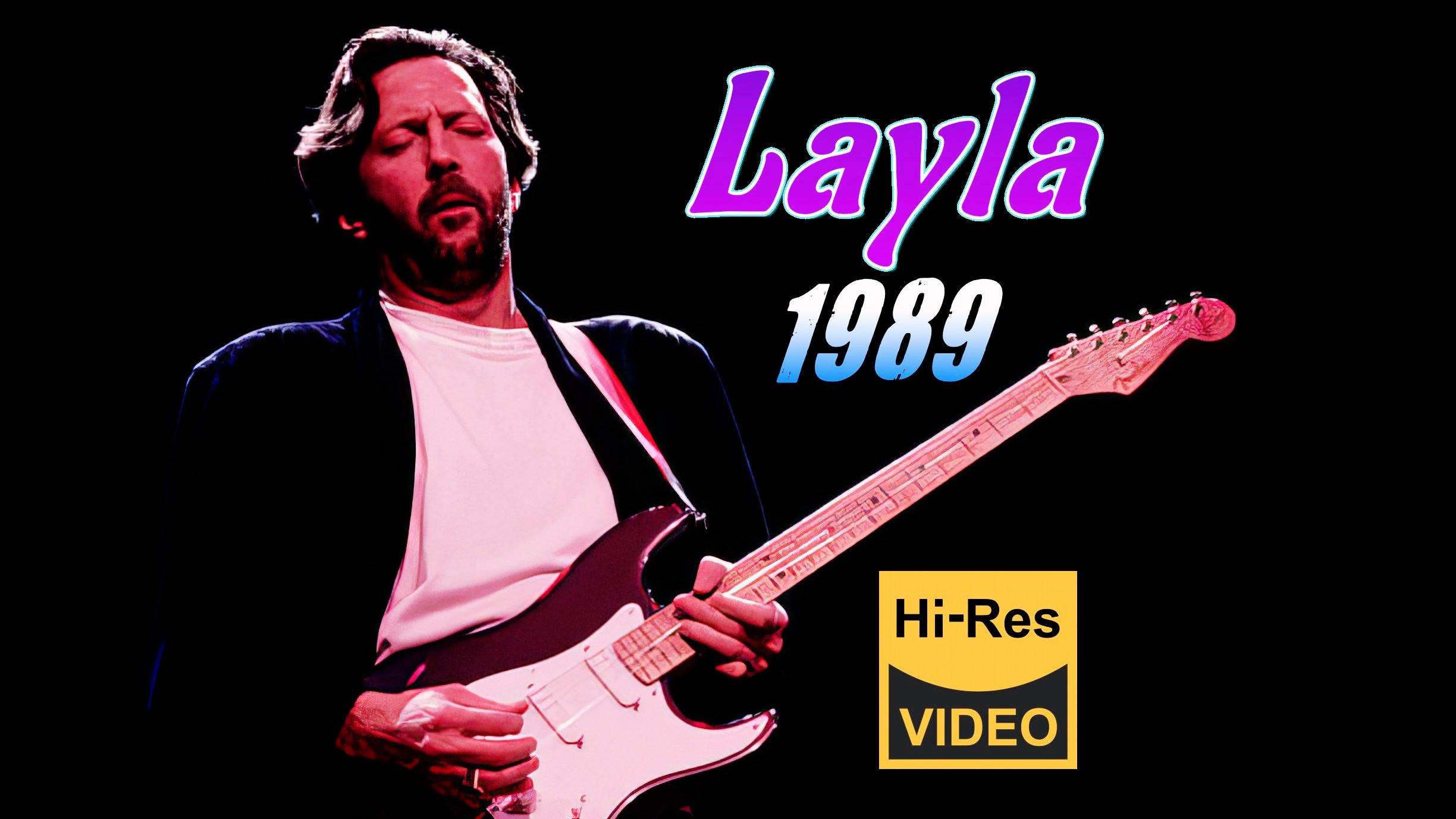 Eric Clapton✦Mark Knopfler【Layla】二位大师巅峰吉他Solo