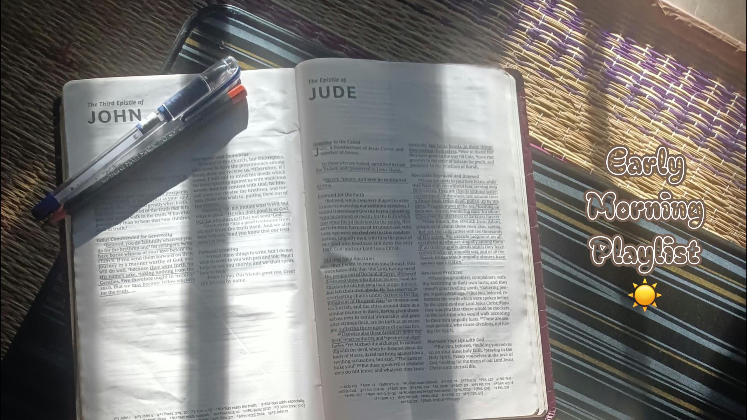 【微隐于市】清晨专注必备·英文韩语舒缓流行 ☀️ 提神醒脑 