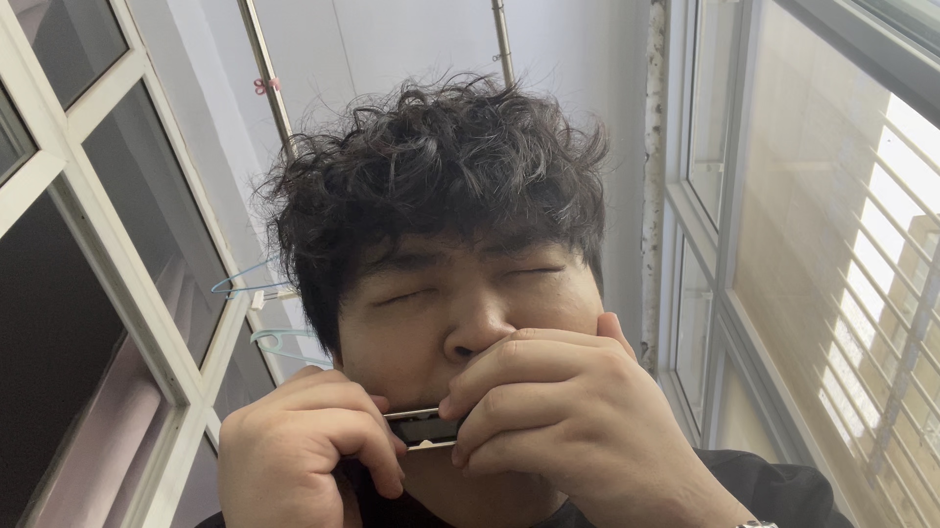 去看了罗小黑战记2，特意学了一首口琴，《嘘》吹得一般大家见谅