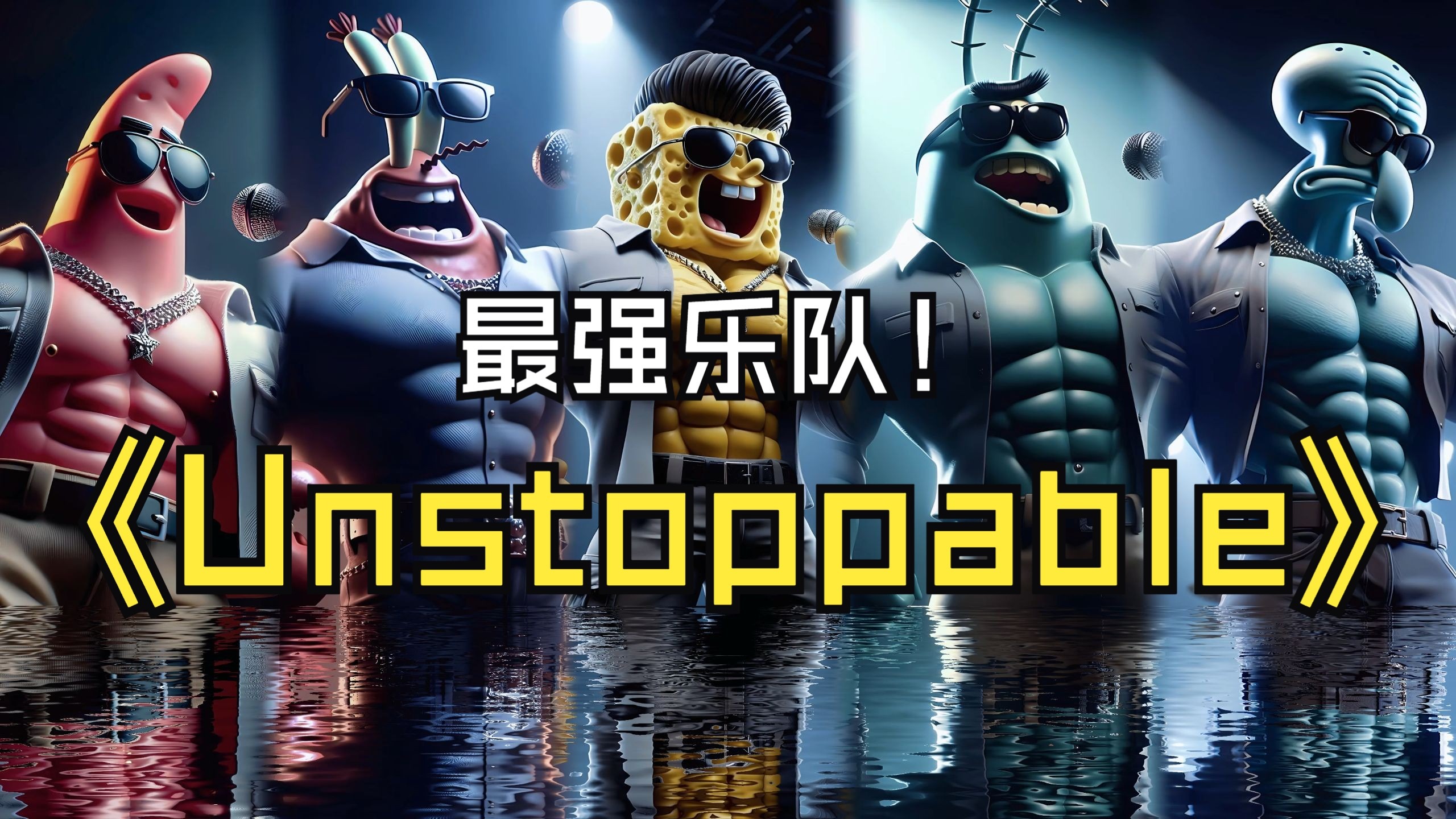 比奇堡乐队再现爆燃歌曲《Unstoppable》，2025，势不可挡！