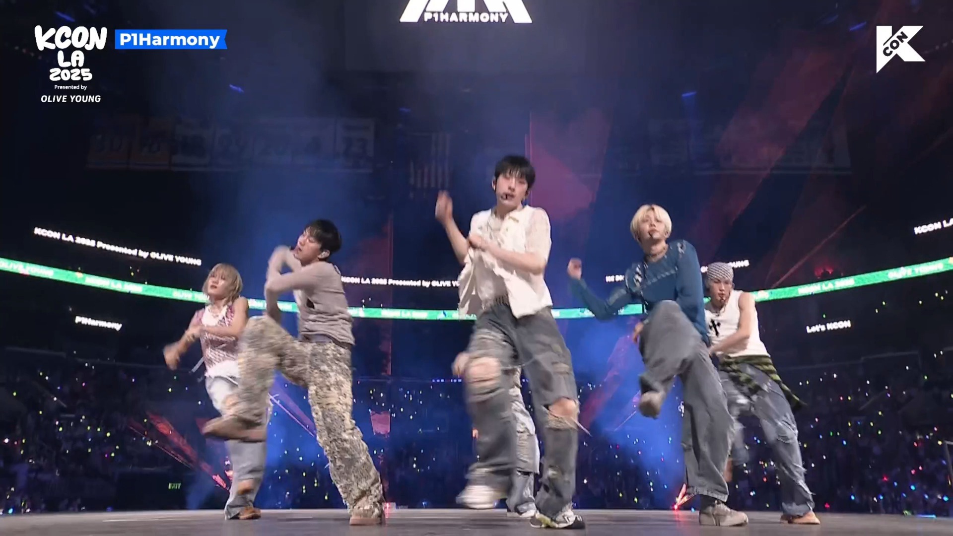 【2025 KCON LA】P1Harmony - Street Star + Pretty Boy + T