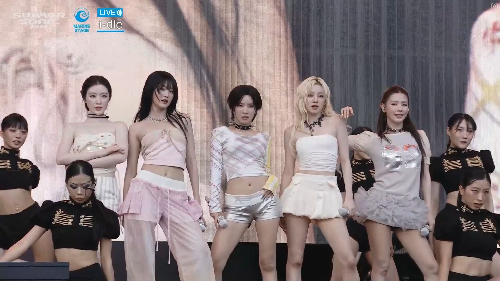 【i-dle】 250816 十首娃国金曲唱爽了+日语版"Fate"首唱｜SUMM