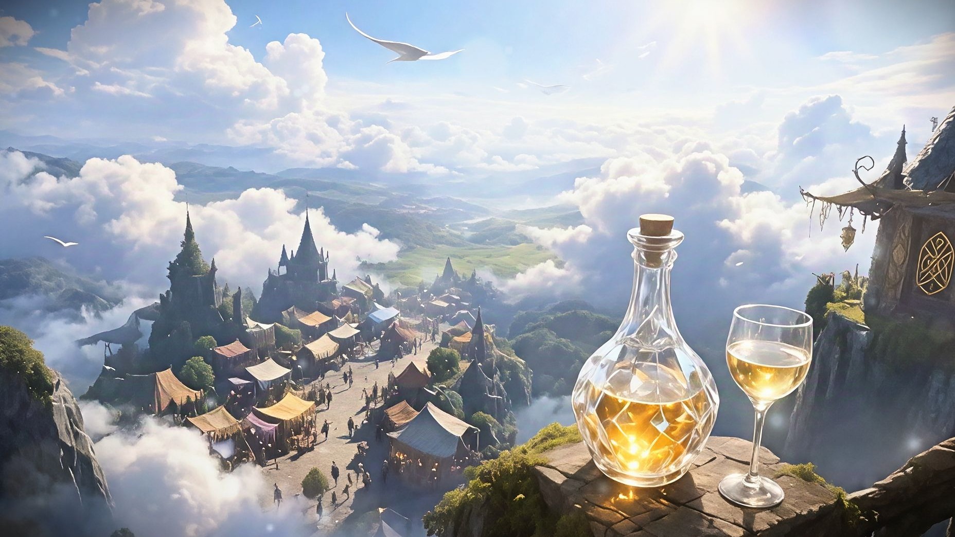 【小酒馆单曲】凯尔特幻想音乐：风之集市 - Windborne Bazaar