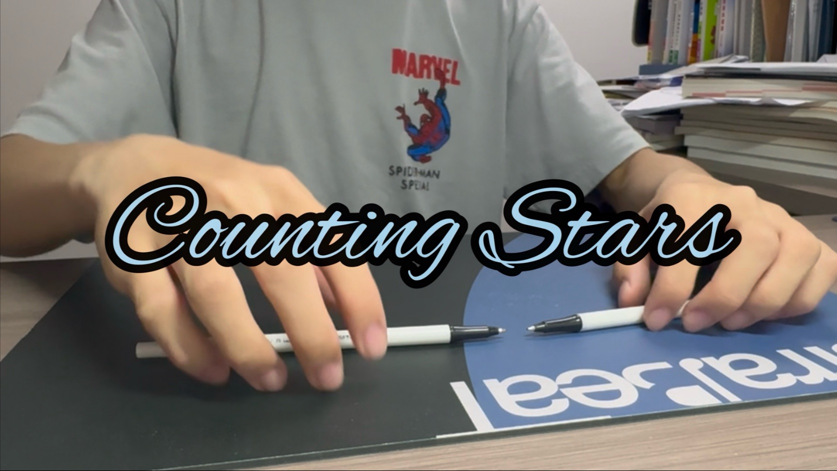 【共和时代】两支笔演奏Counting Stars！！！