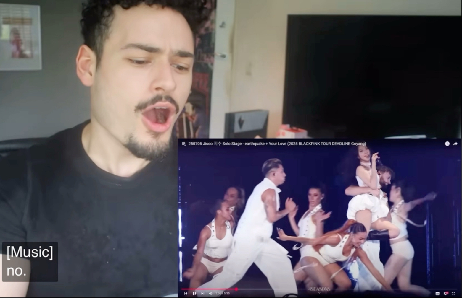 Re/秀粉必看！！吃醋到无能狂怒要写死亡笔记笑鼠！！金智秀solo舞台+