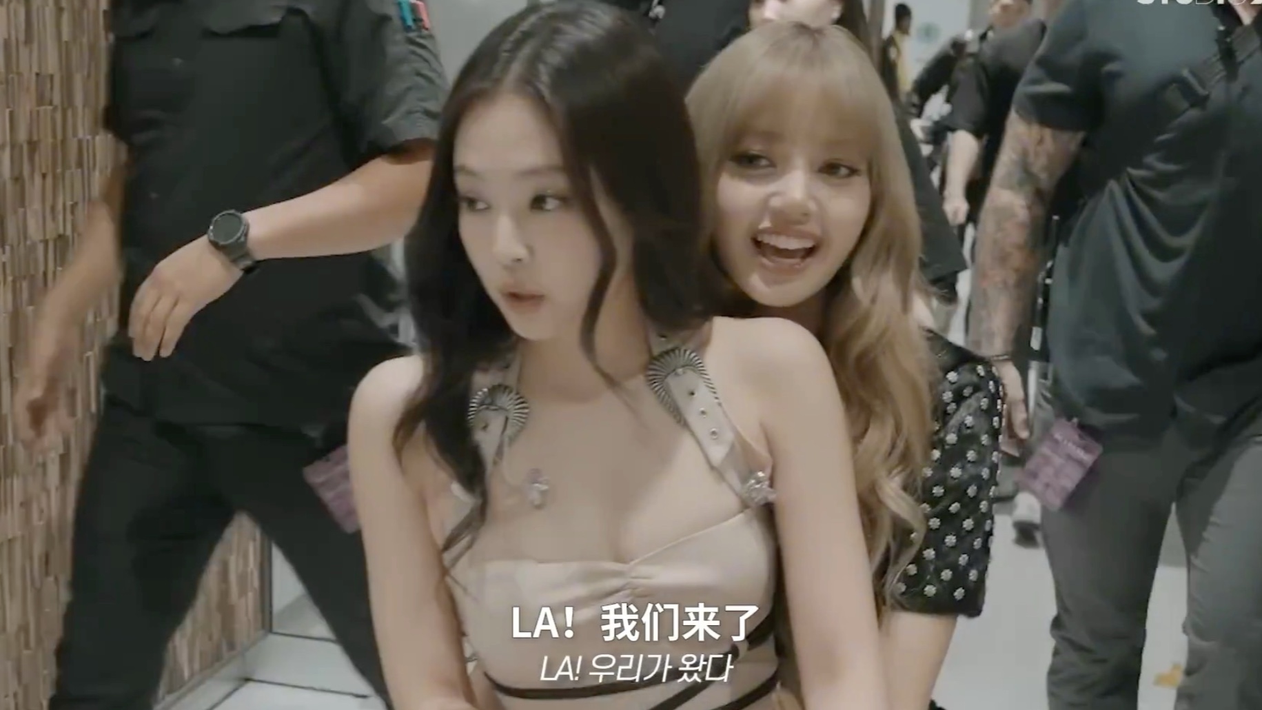 BLACKPINK世巡LA场幕后花絮