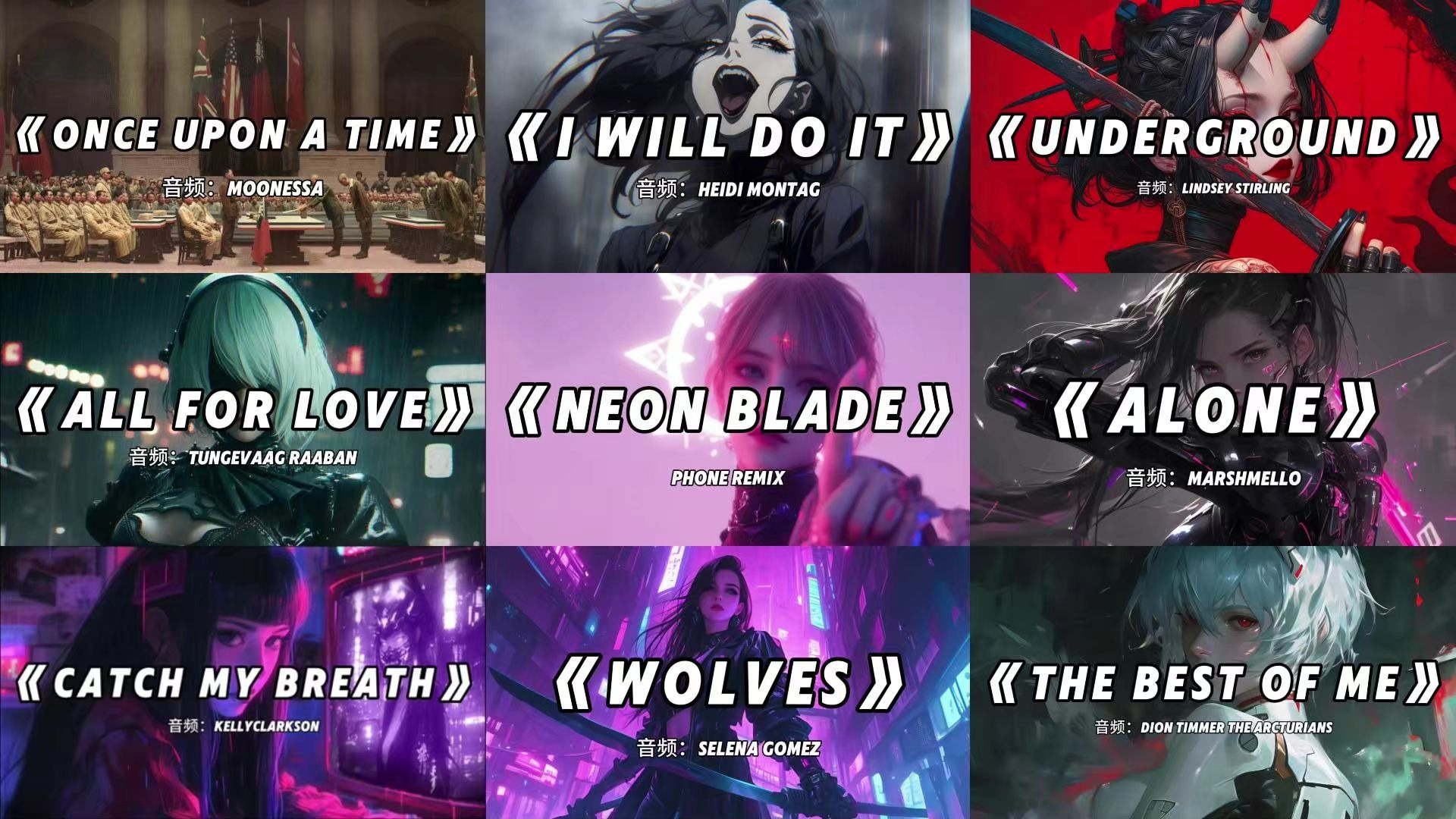 盘点九首超燃の小曲，你听过几首？