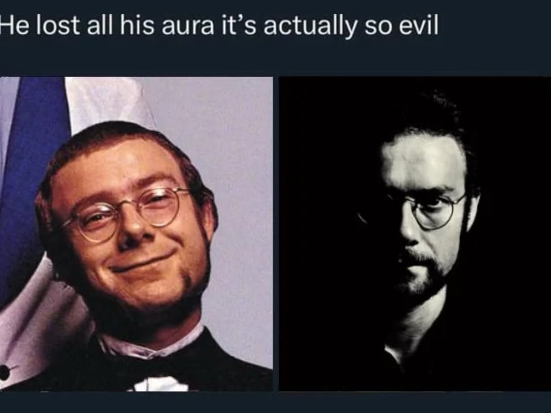 笑了你就要吃前摇老头的大红脸纹身的摇滚memes pt.24