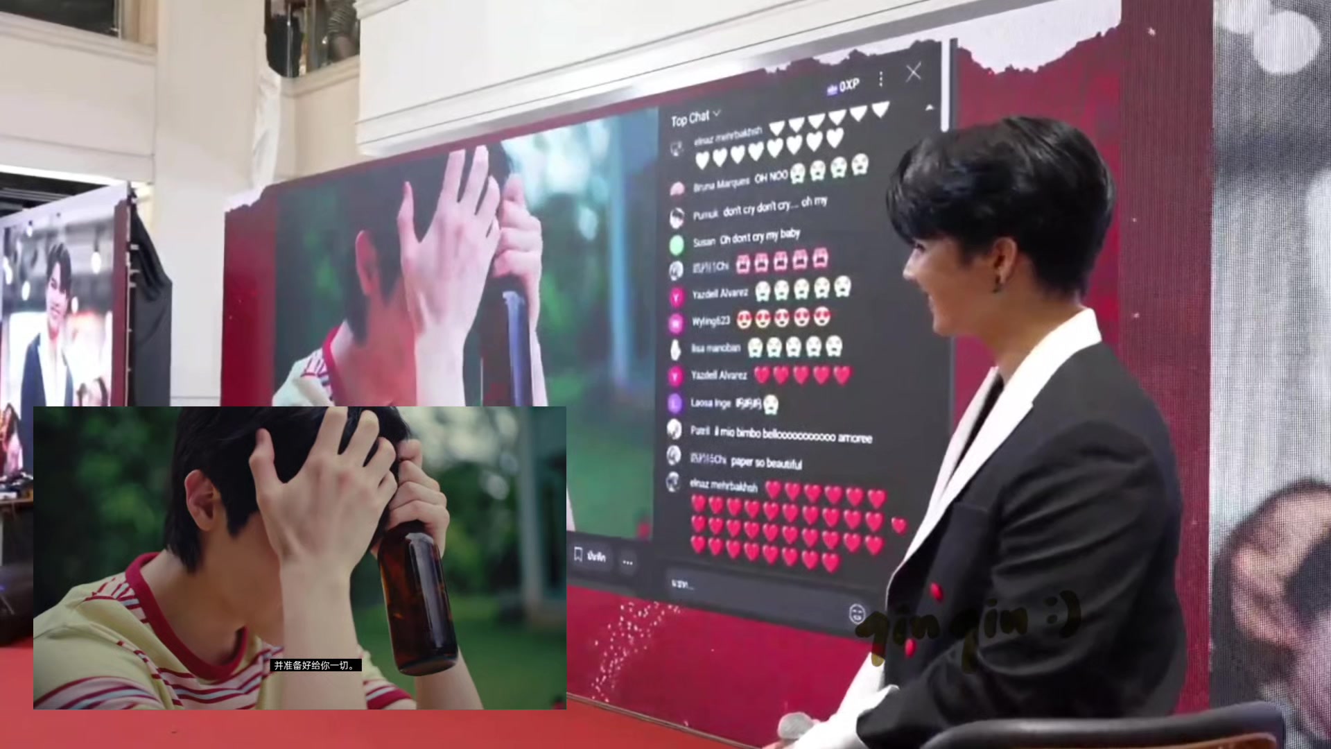 【fortpeat】福福新歌mv现场观看反应