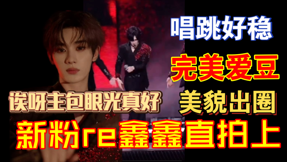 新丁粉reaction大连场演唱会直拍上-鑫鑫真的完美爱豆，好多舞