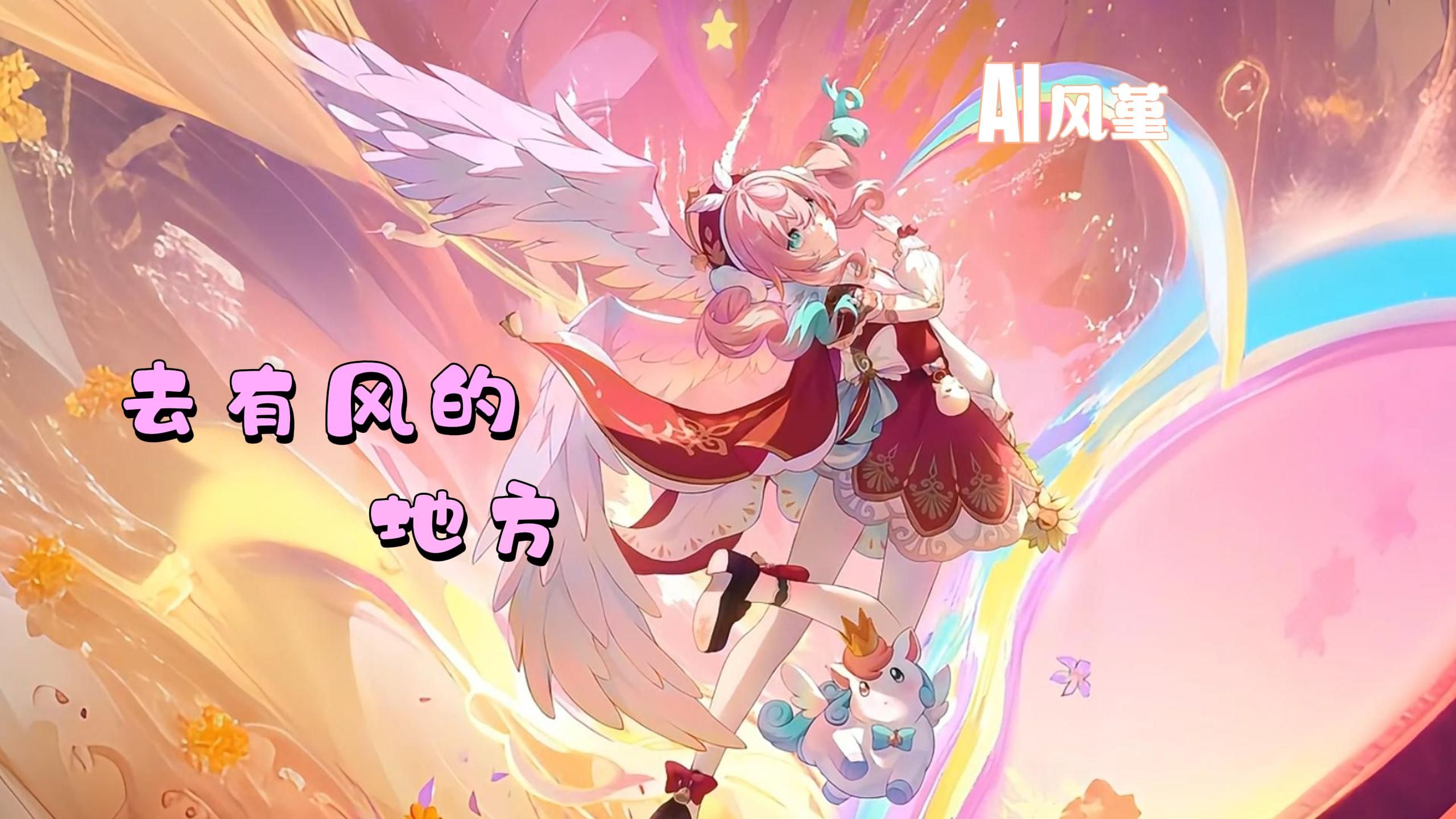 [风堇]AI翻唱版本《去有风的地方》（原唱：郁可唯）