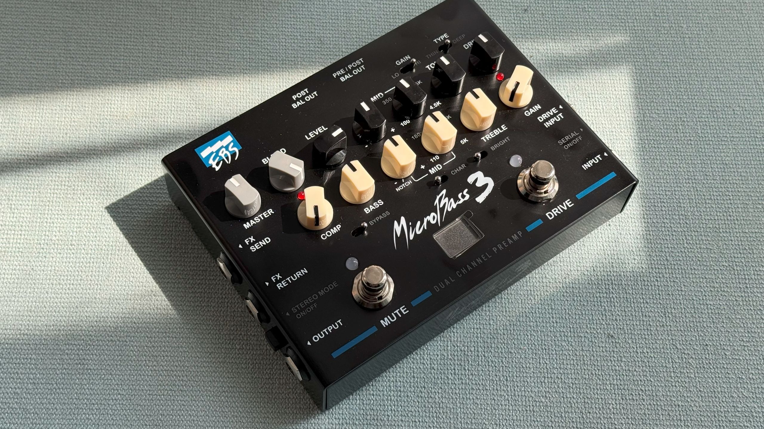 贝斯手的多功能一体机？EBS Microbass 3保姆级超长介绍