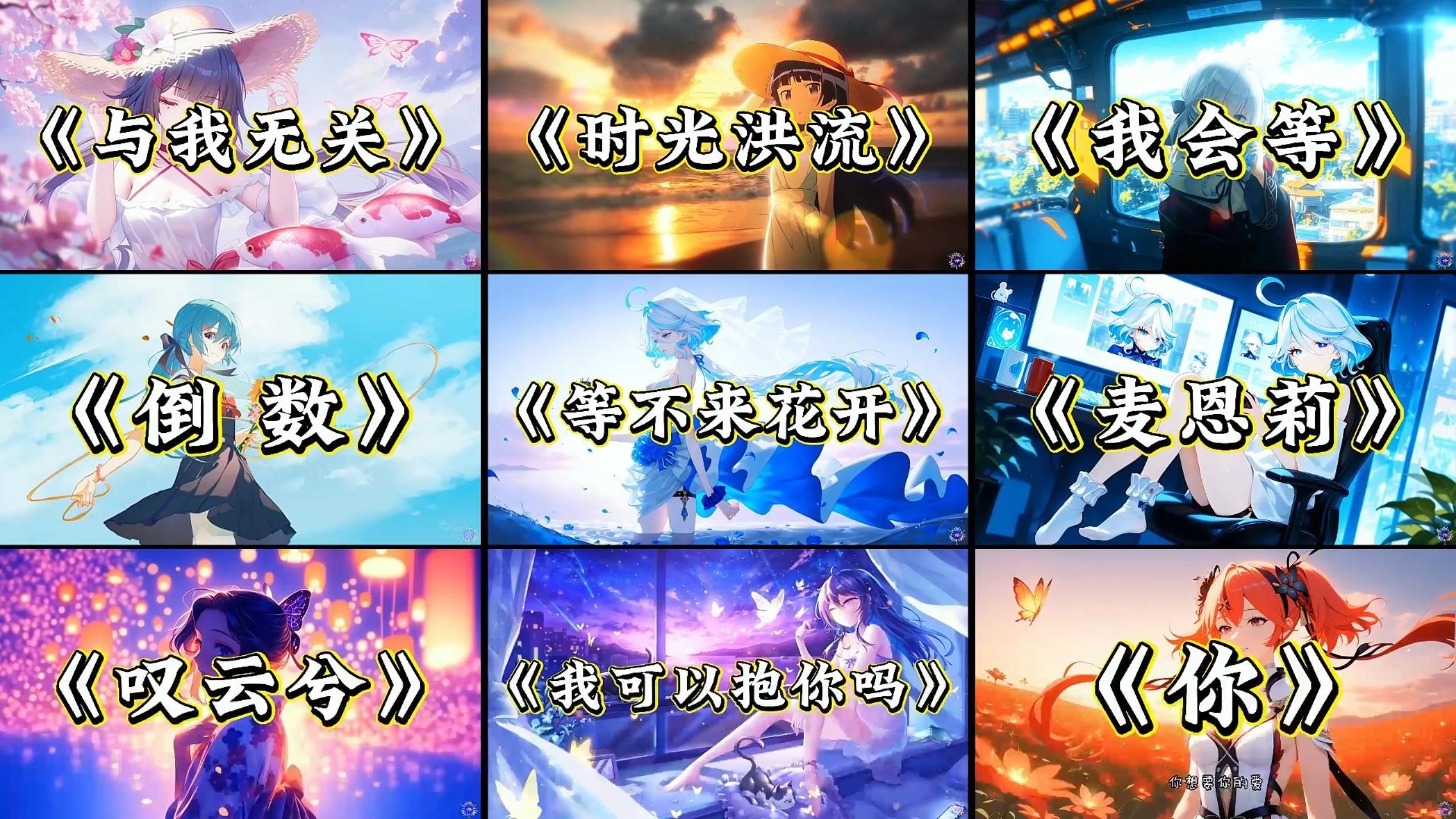 【宝藏歌曲合集】“你只是念旧，不是要往回走”