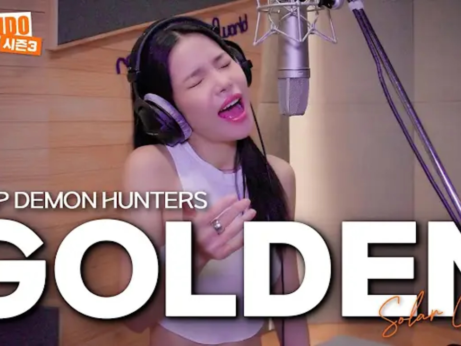 金容仙【K-POP: 猎魔女团】OST《Golden》翻唱视频公开！