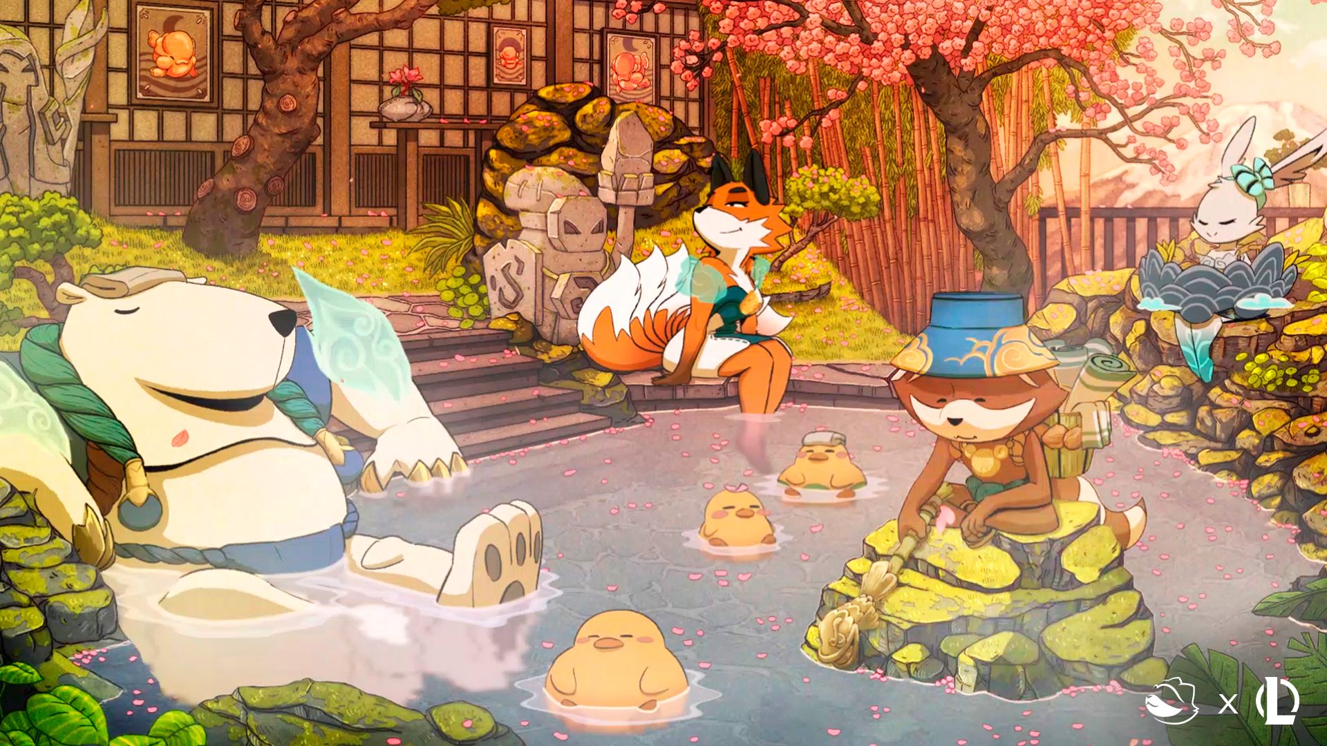 「Chillhop」Chillhop x 英雄联盟   莲花温泉主题Lofi Remix