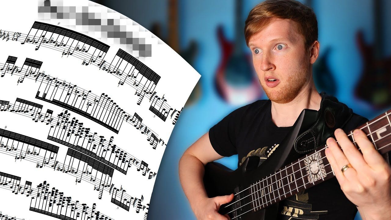 世界上最难的金属BassLine，我能弹好吗？