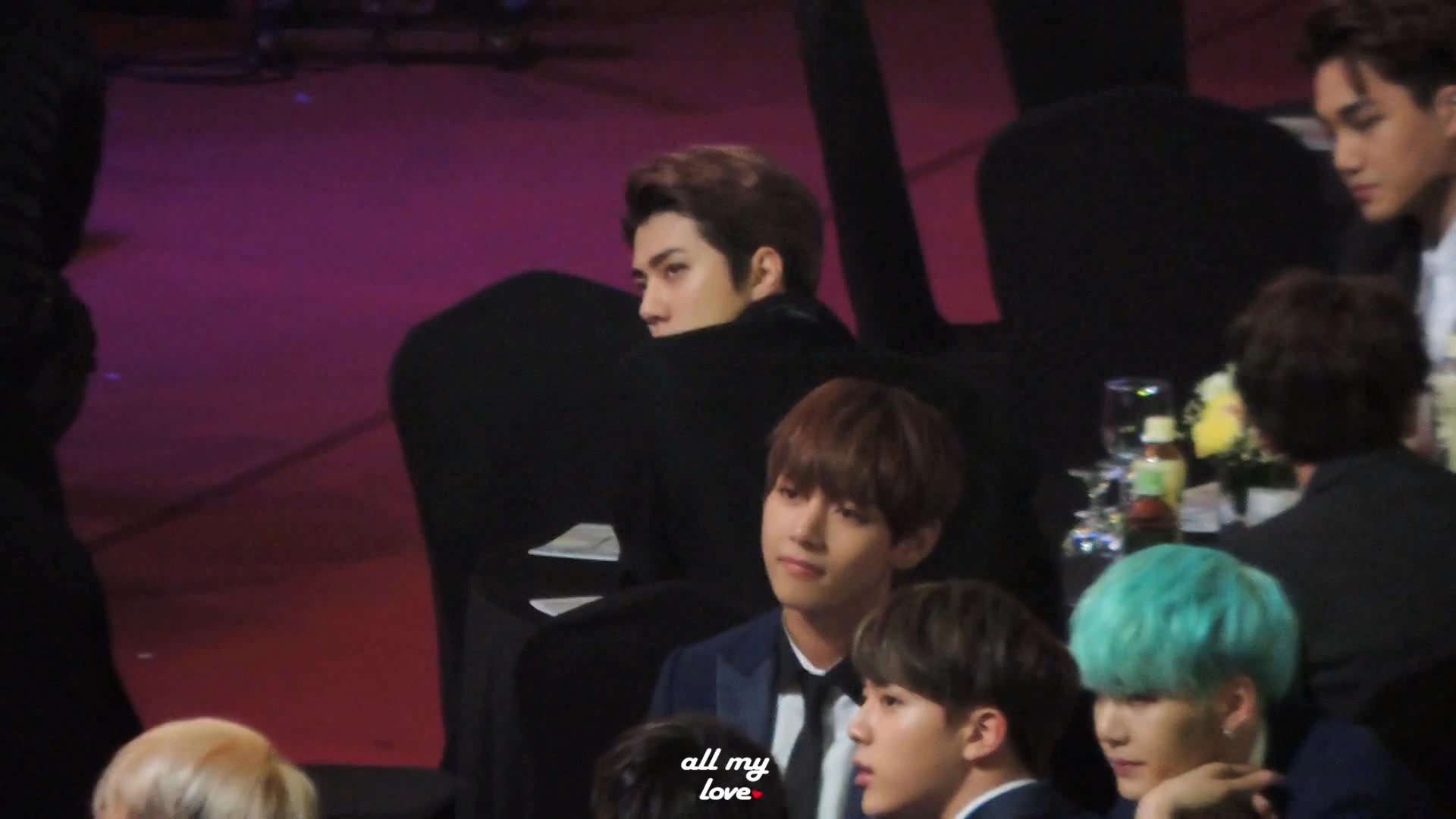 FANCAM160114 EXO在首尔歌谣大赏 - All My Love