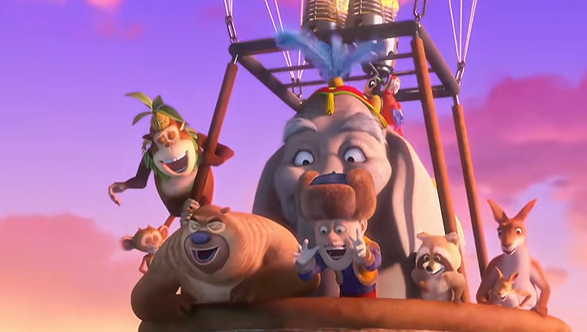 今天继续总长号吹个熊出没系列之熊心回来片尾曲《外面的世界