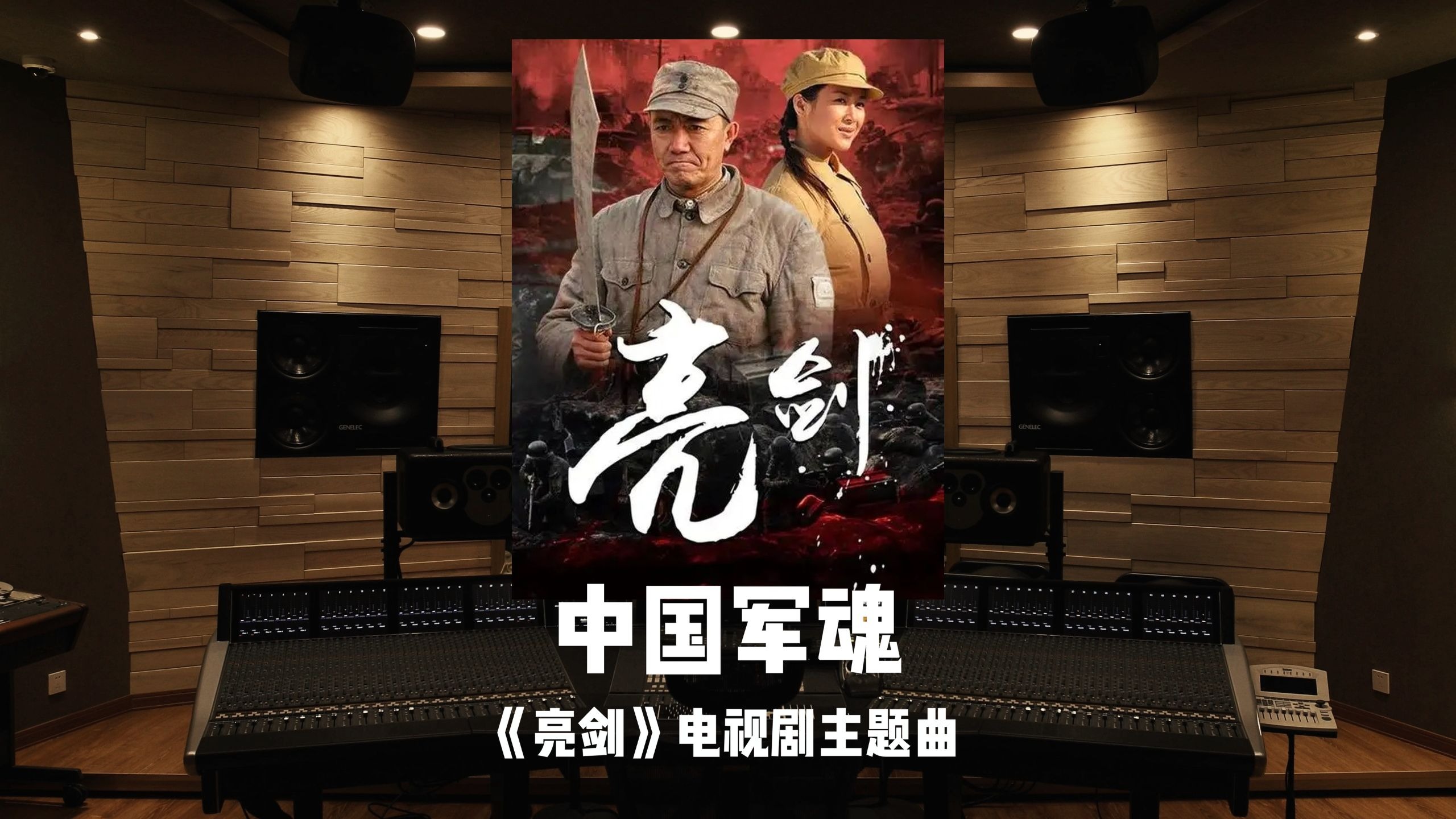 逢敌必亮剑！《亮剑》电视剧主题曲「中国军魂」百万级录音棚试