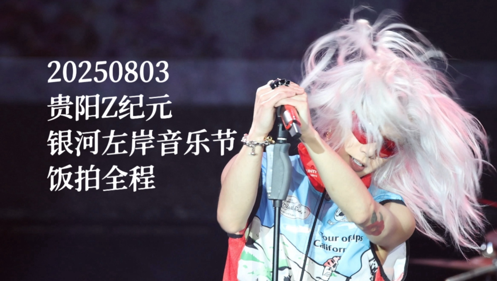【华晨宇】20250803 贵阳Z纪元银河左岸音乐节饭拍全程