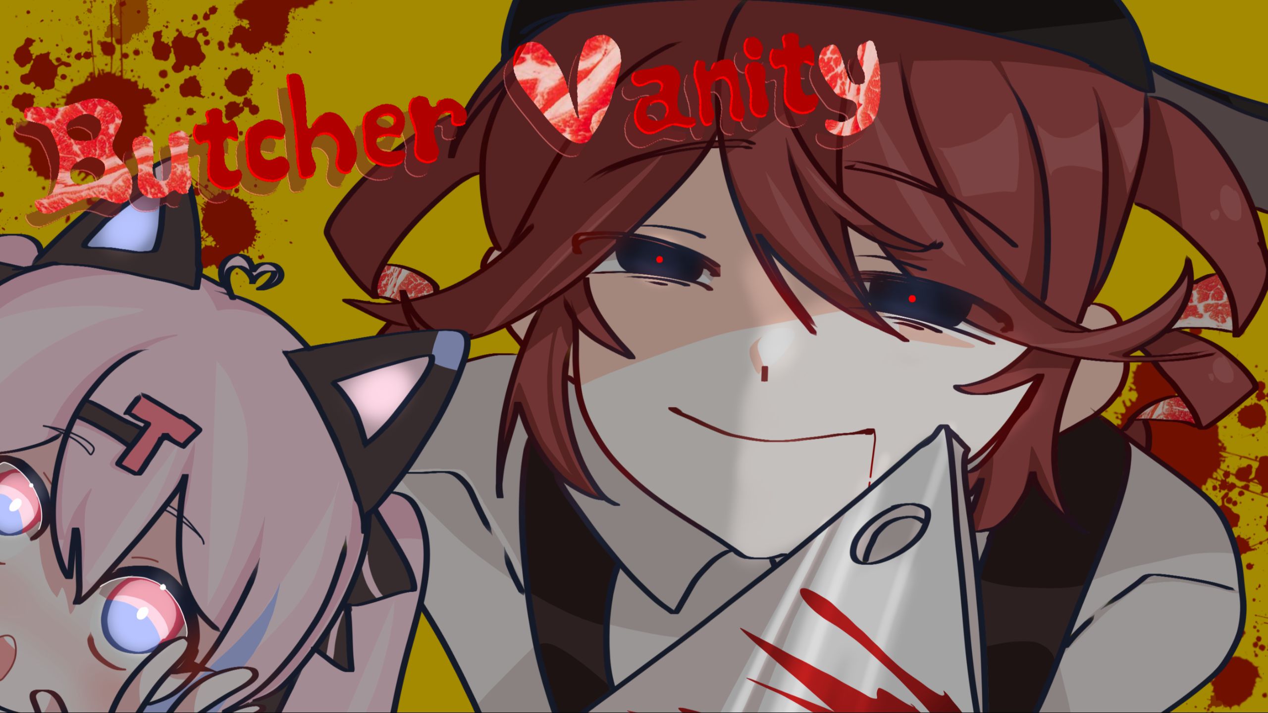 【重音テト/UTAU ENGLISH COVER＋PV还原向】BUTCHER VANITY/虚