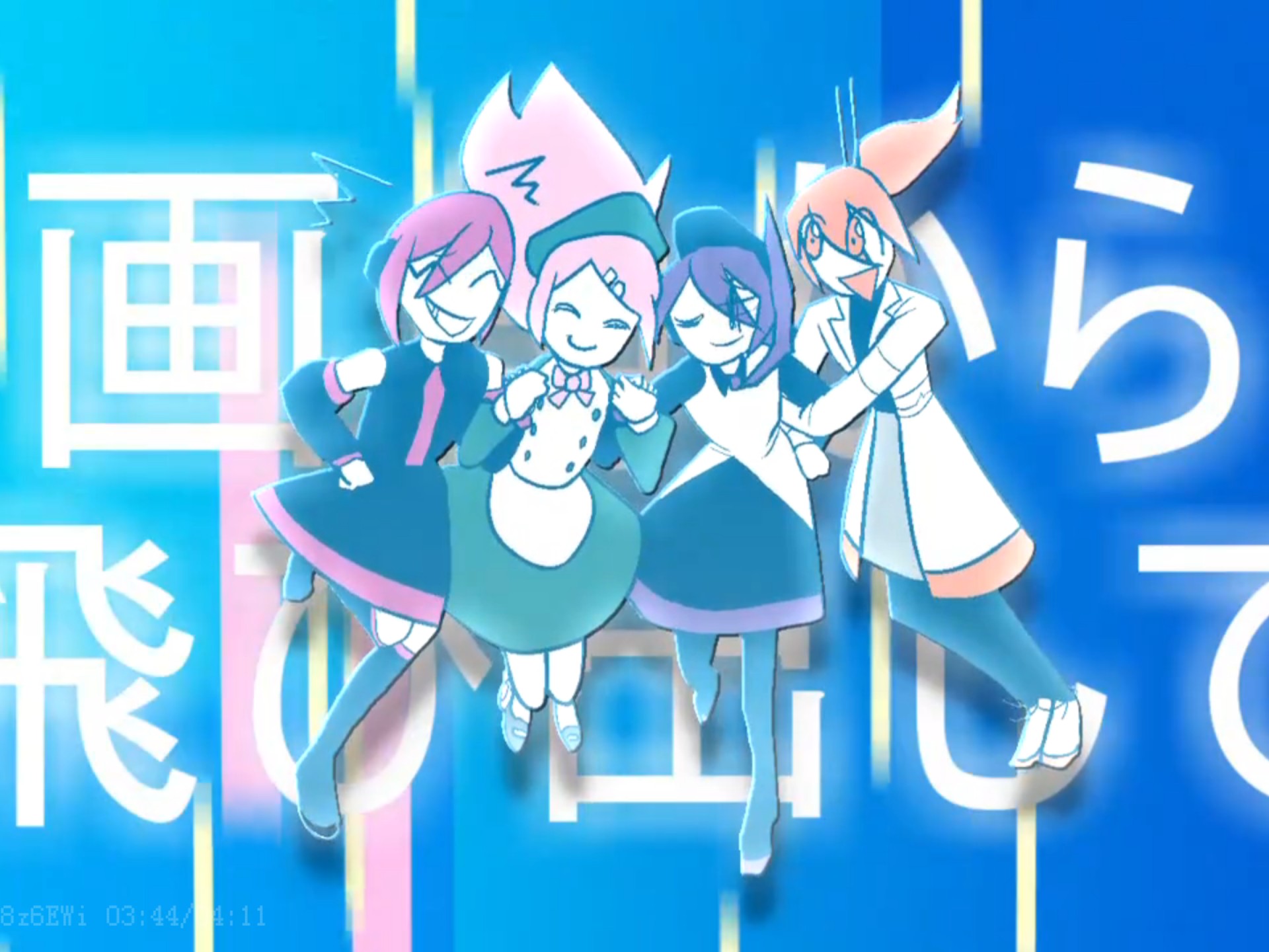 Last Show！／唄音ウタ（デフォ子）＆重音テト＆桃音モモ＆足立レイ／オリジ