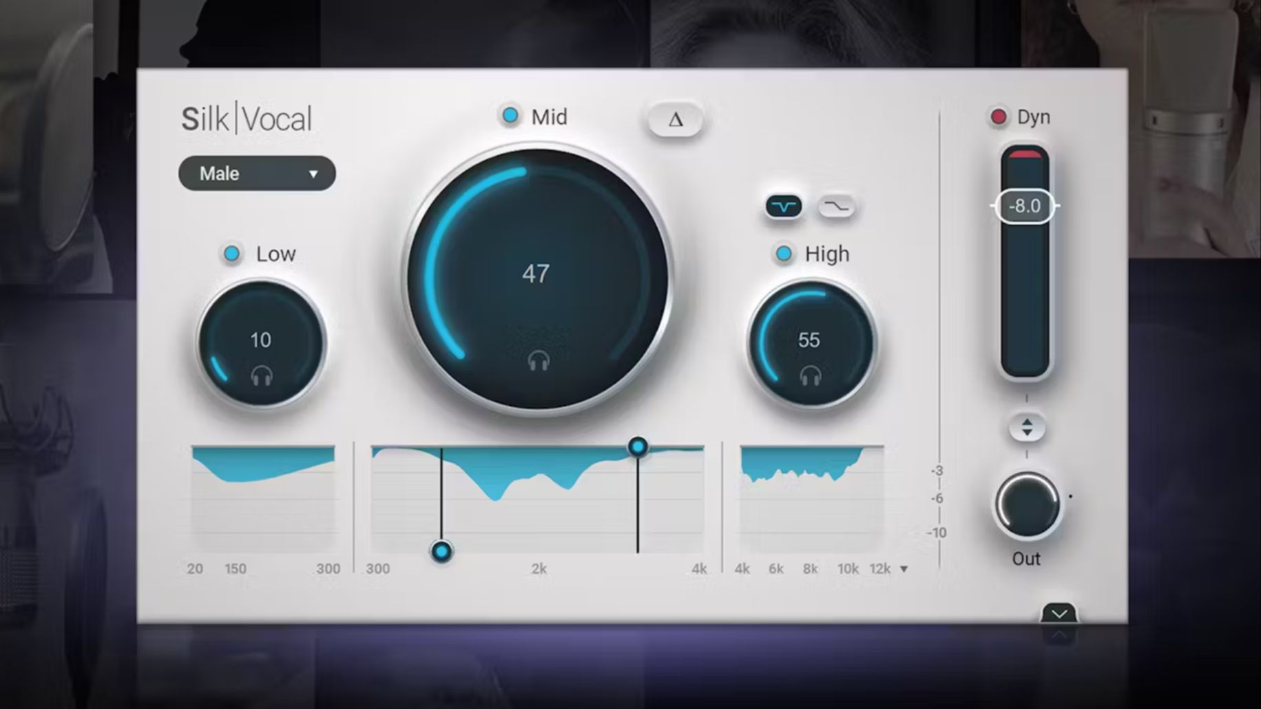 人声智能EQ插件Waves Silk Vocal