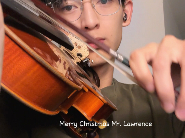 《圣诞快乐劳伦斯先生》小提琴