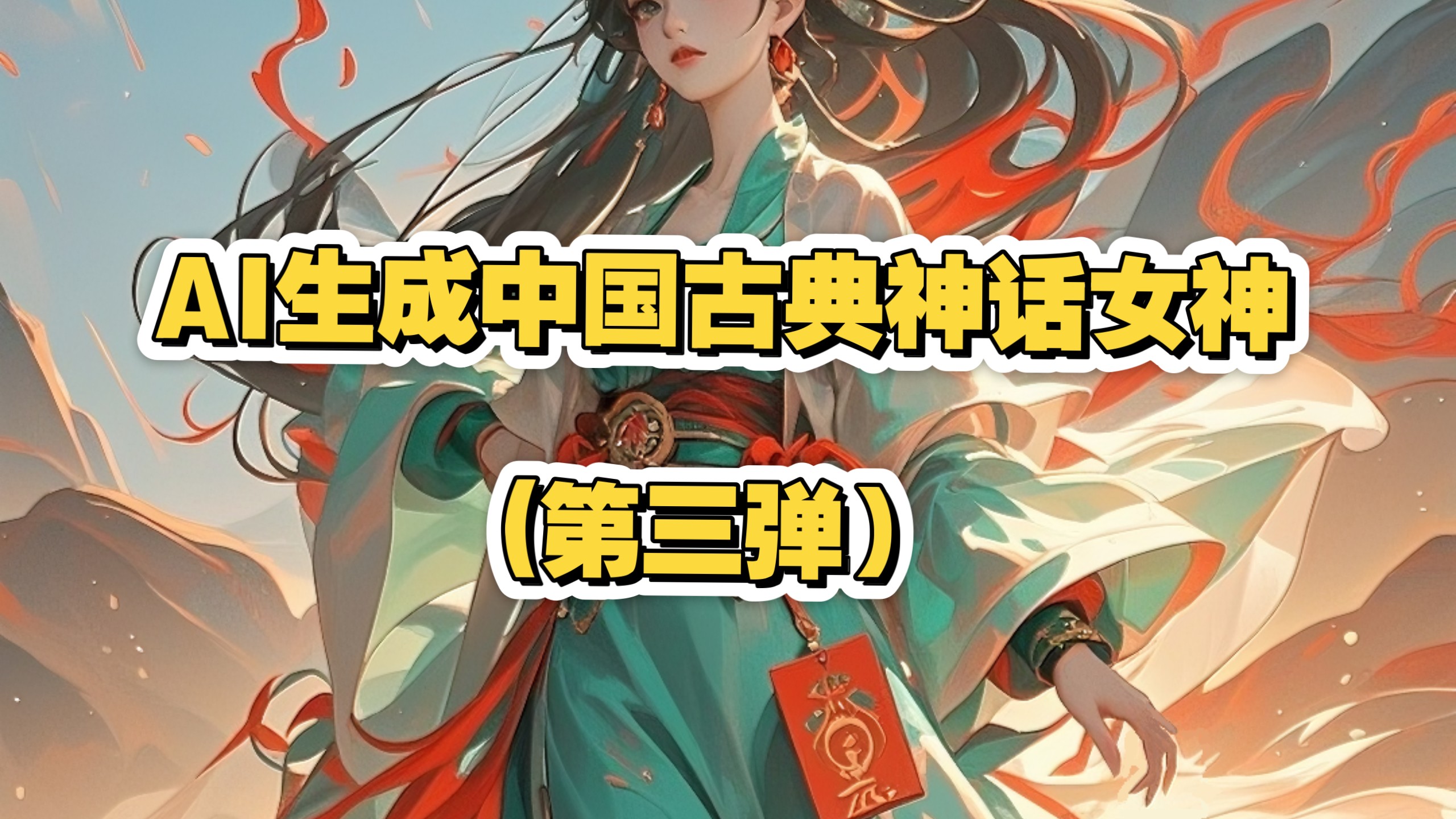 AI生成中国古典神话女神(第三弹)