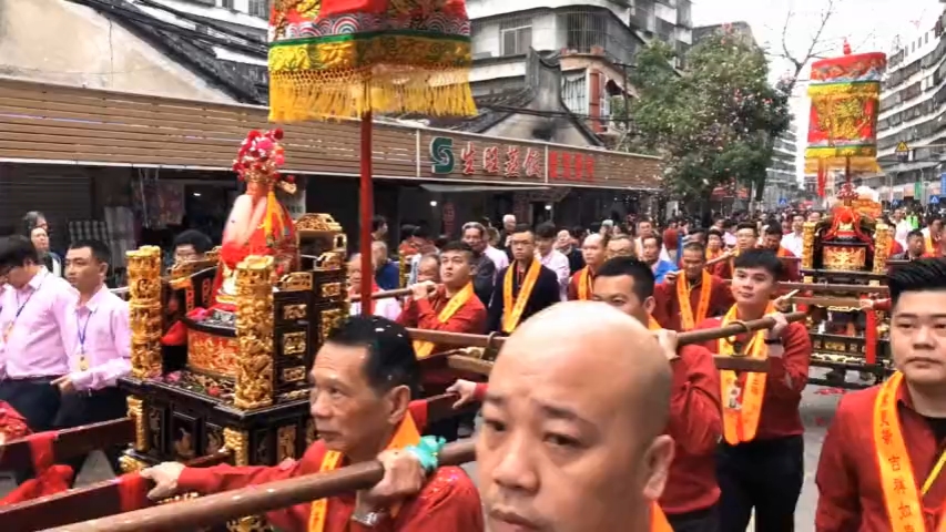 揭阳蜻蜓桥敇封福德暨夫人巡游庆典活动精彩盛况