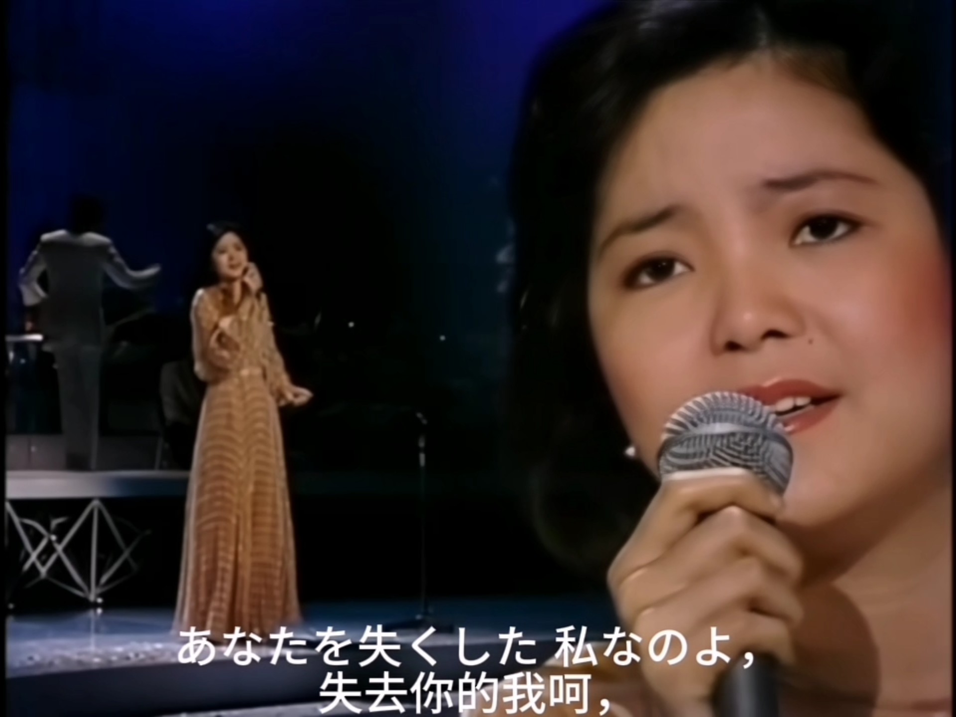邓丽君《夜霧》【1975年TBS东京音乐节现场 | TBS「歌曲最优