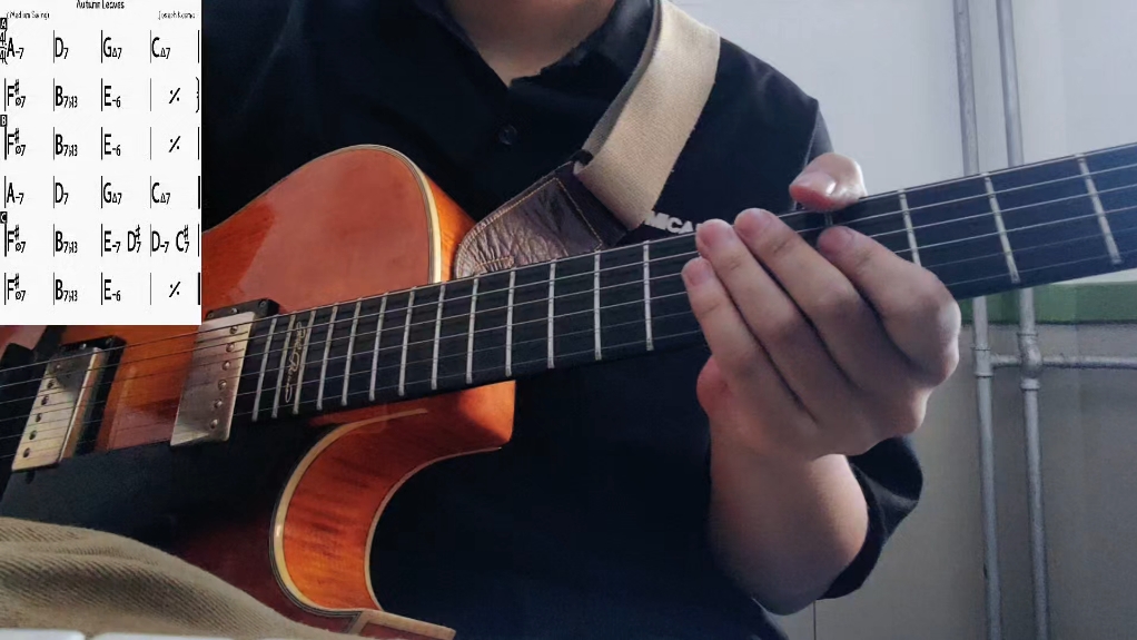 《Autumn Leaves》 Walking Bass练习 有个当double bass的梦 《Autumn Leaves》 Walking Bass练习 有个当double bass的梦