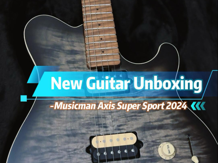 Musicman Axis Super Sport 2024 Unboxing
