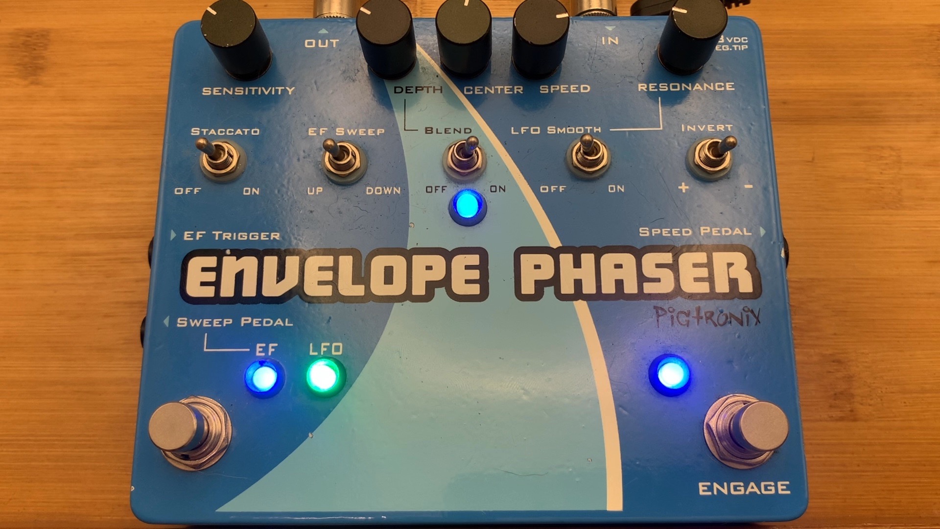 Pigtronix Envelope Phaser 滤波+相位 Pigtronix Envelope Phaser 滤波+相位